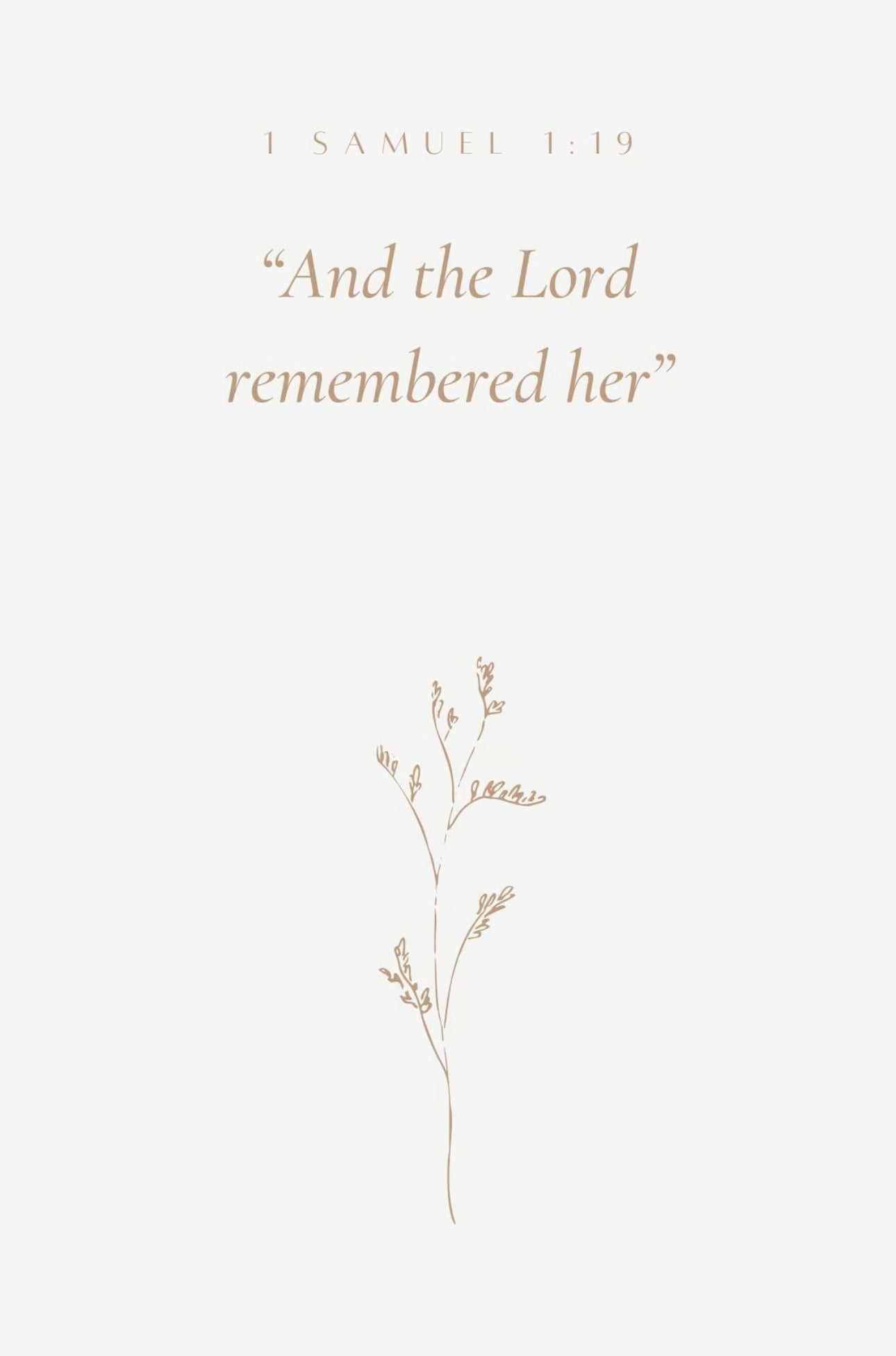 Minimalistic wall art. Inspiring Bible verse canvas