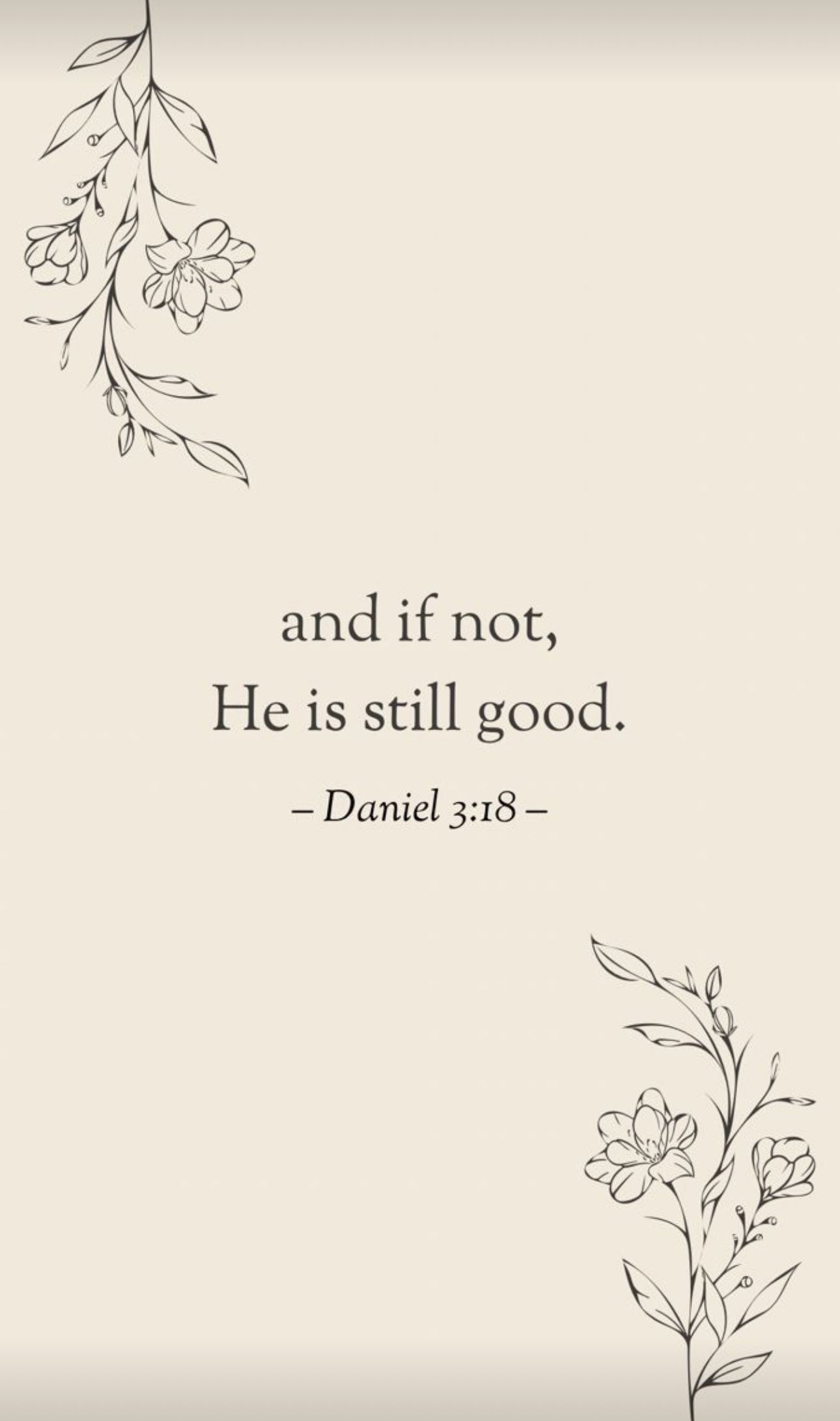 Minimalistic wall art. Inspiring Bible verse canvas