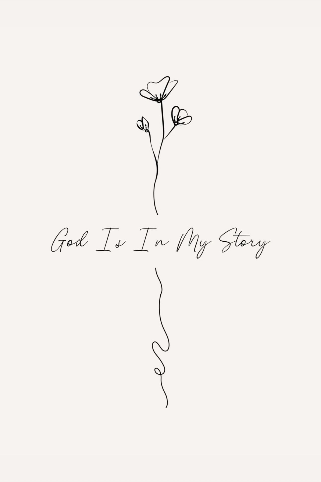 Minimalistic wall art. Inspiring canvas